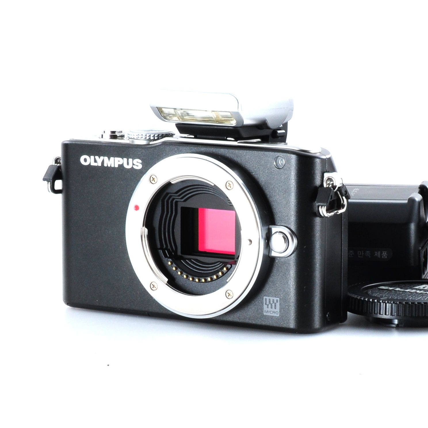 【オリンパス】OLYMPUS PEN Lite E-PL3 + 外付けフラッシュ #S368A