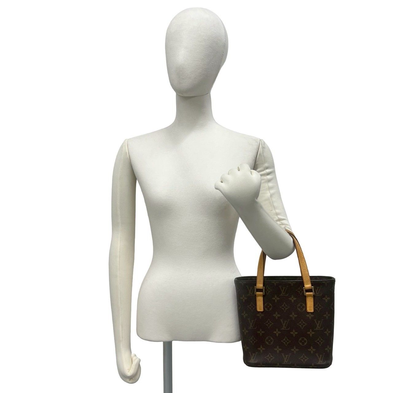 極 美品 LOUIS VUITTON ルイヴィトン ヴァヴァン PM モノグラム レザー 