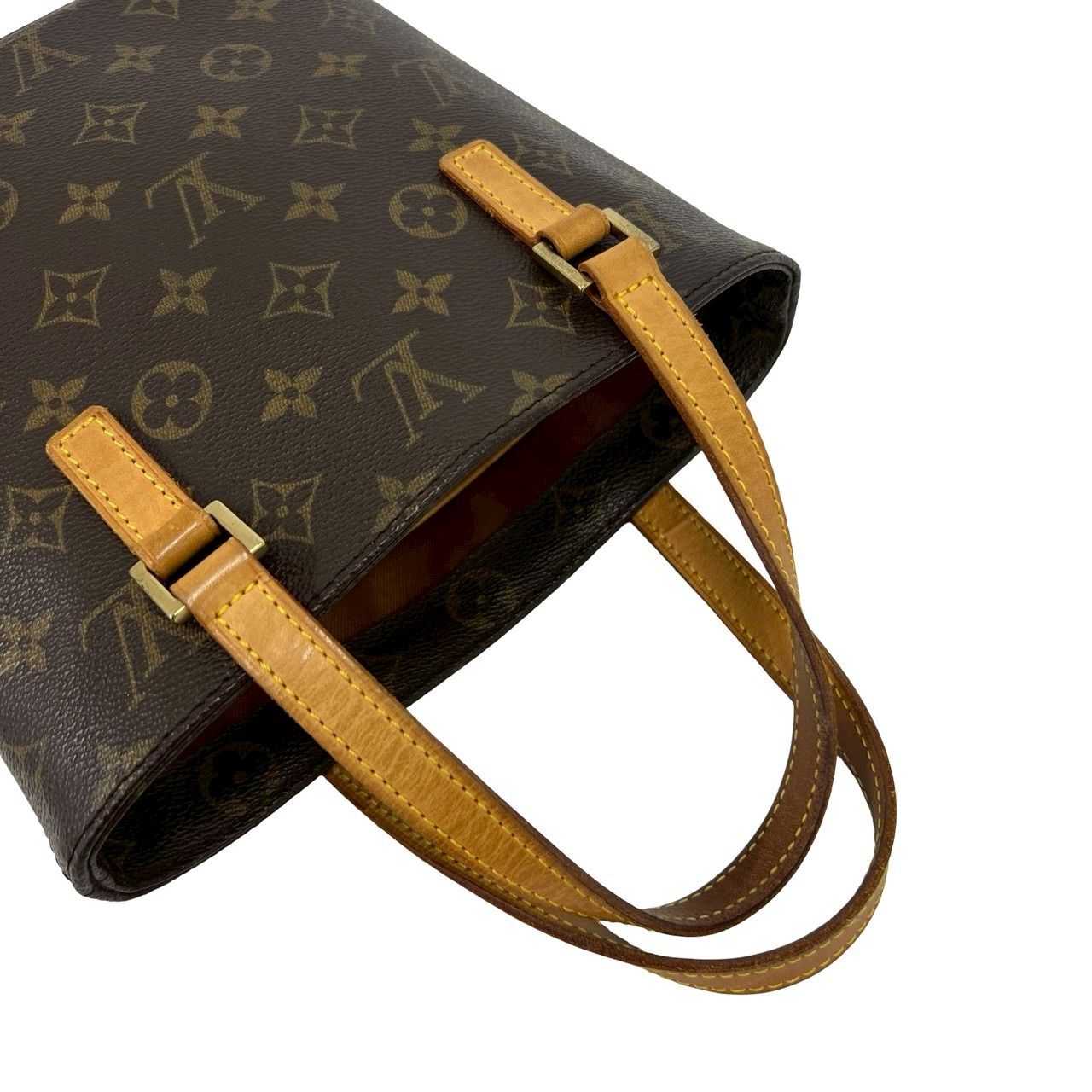 極 美品 LOUIS VUITTON ルイヴィトン ヴァヴァン PM モノグラム レザー 