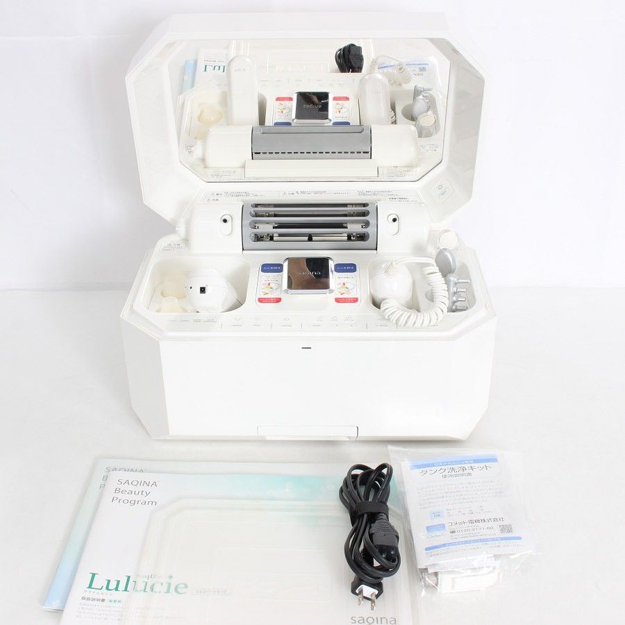 【美品】フヨウサキナ ルルシェ LEDライト付きモデル 美顔器 エステマシン saqina Lulucie 本体