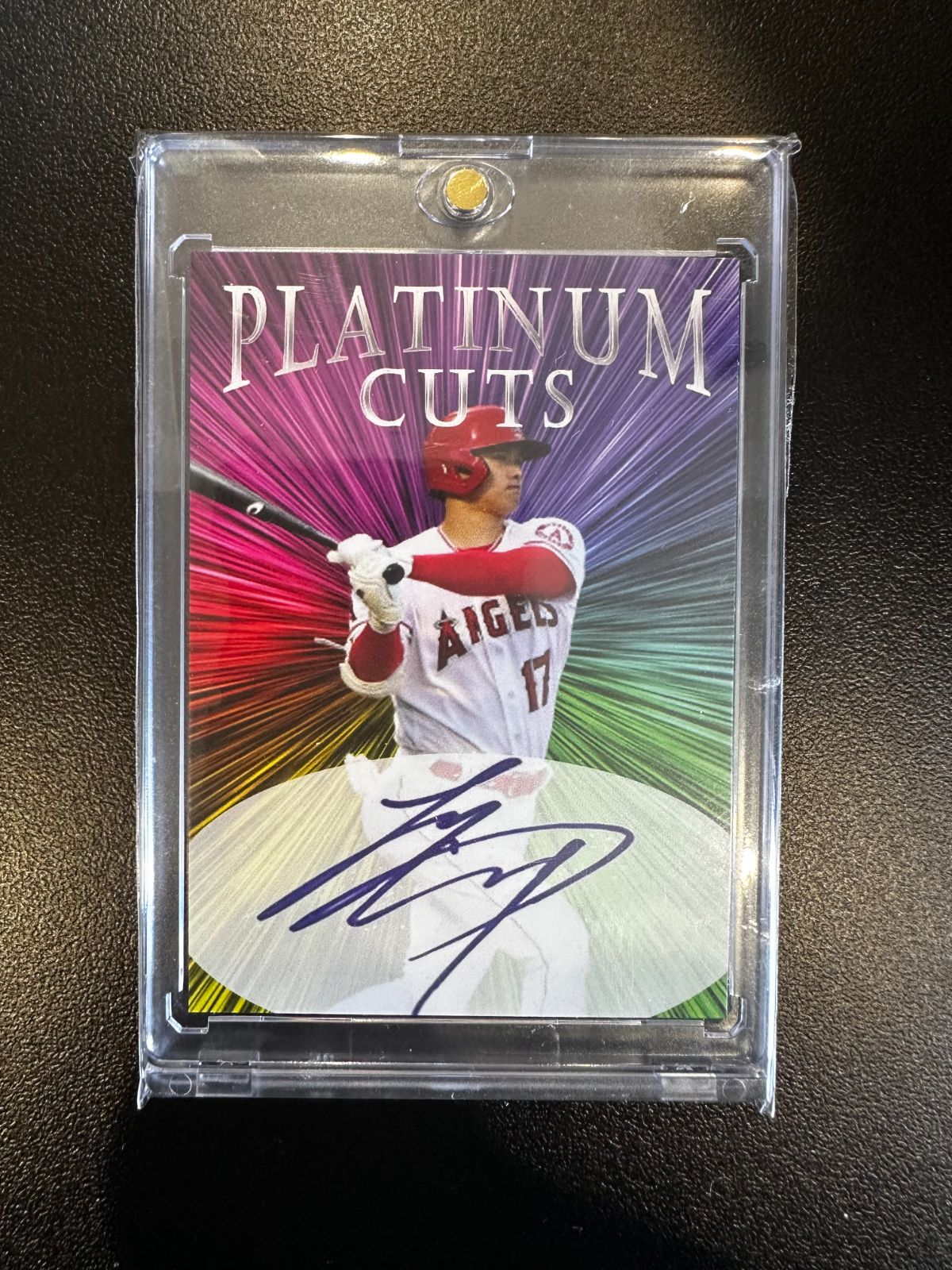 大谷翔平 Platinum Cuts 1000枚限定 ファクシミリサイン Shohei Ohtani メモラビリアカード
