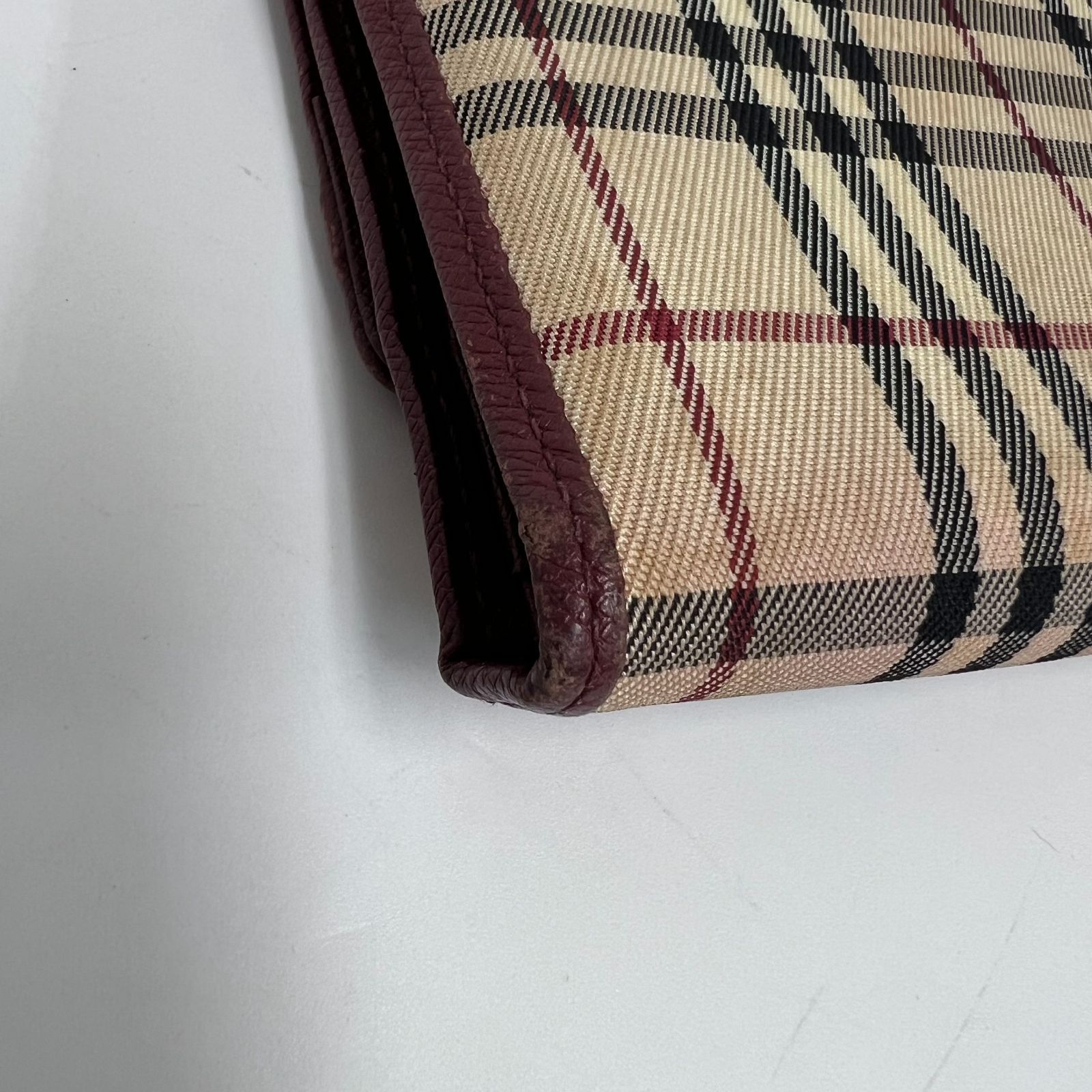 格安/訳あり】BURBERRY バーバリー 折財布 ミニ財布 ノバチェック