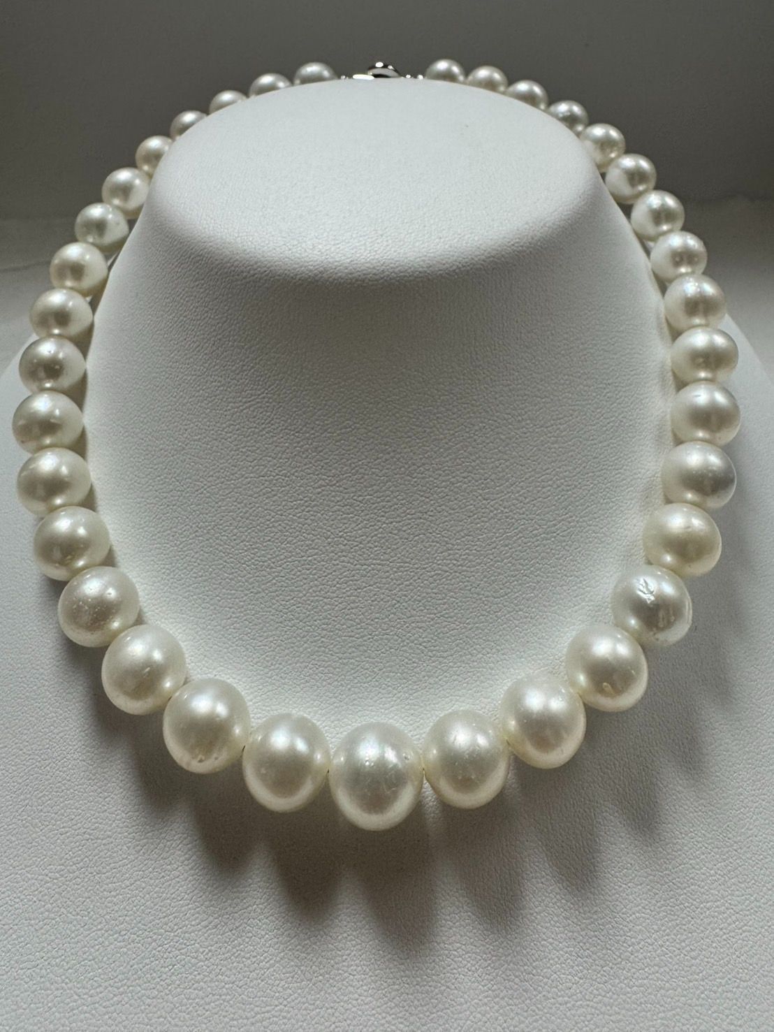 南洋 白蝶 パール ネックレス 約10.0～12.9ｍｍ South Sea Pearl
