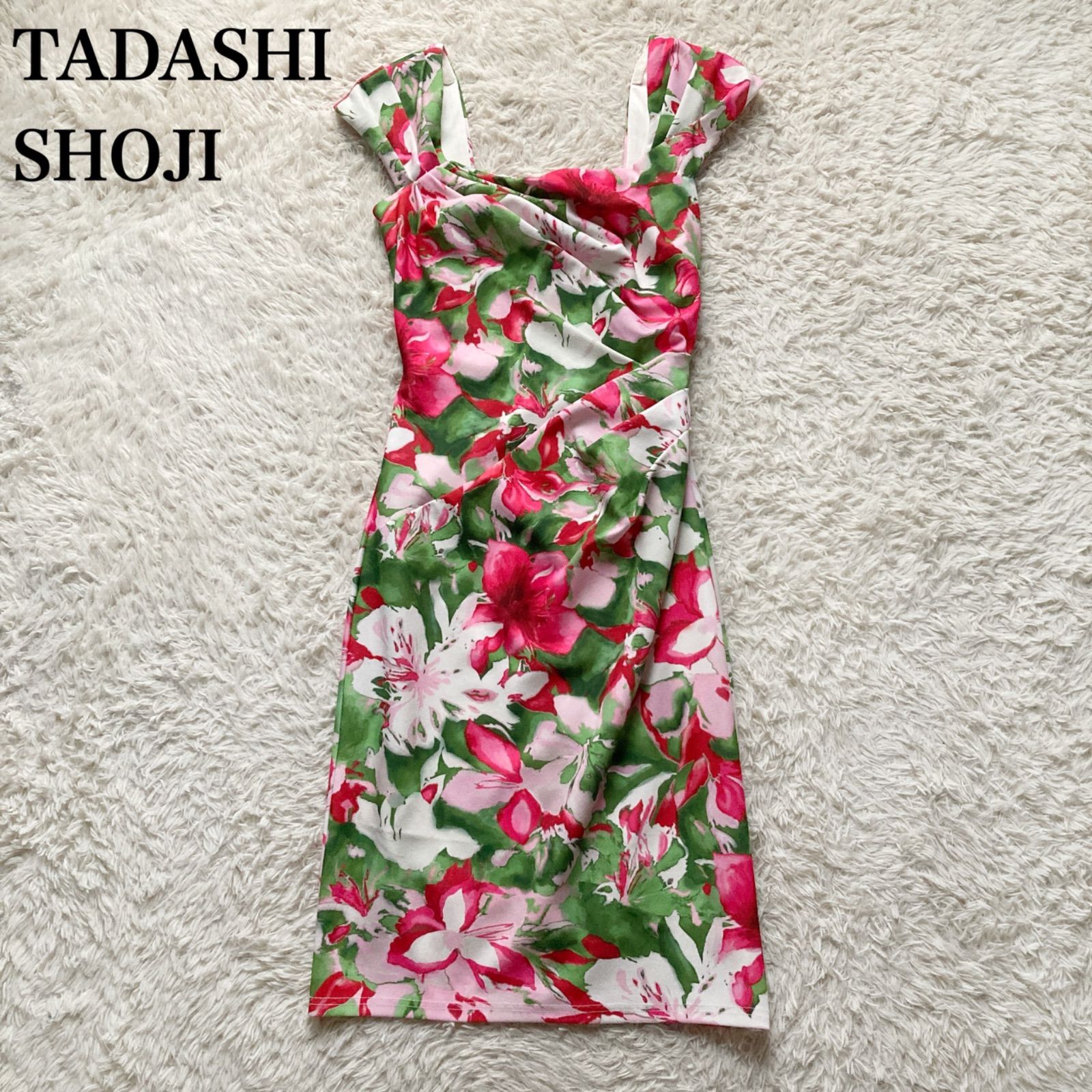 タダシショージ TADASHI SHOJI ワンピース ドレス ひざ丈 タイト