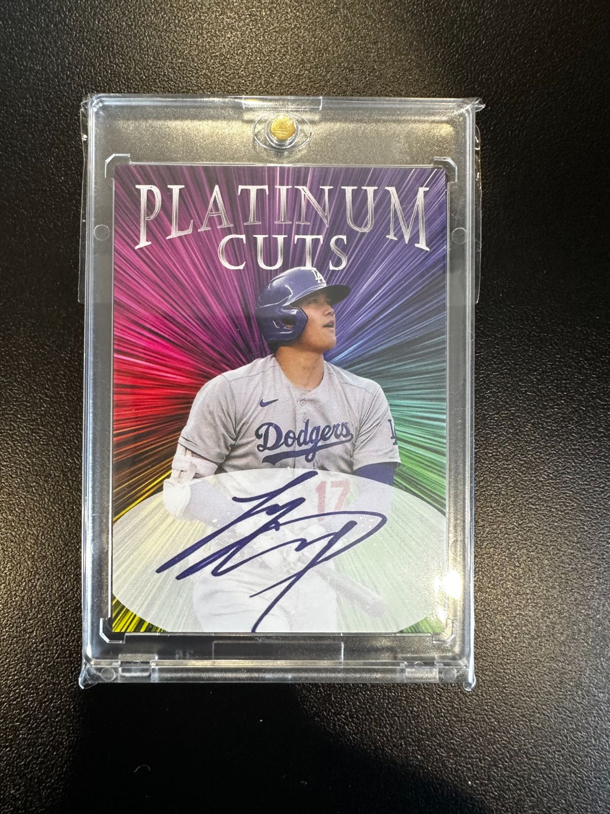 大谷翔平 Platinum Cuts ドジャース版 1000枚限定 ファクシミリサイン Shohei Ohtani