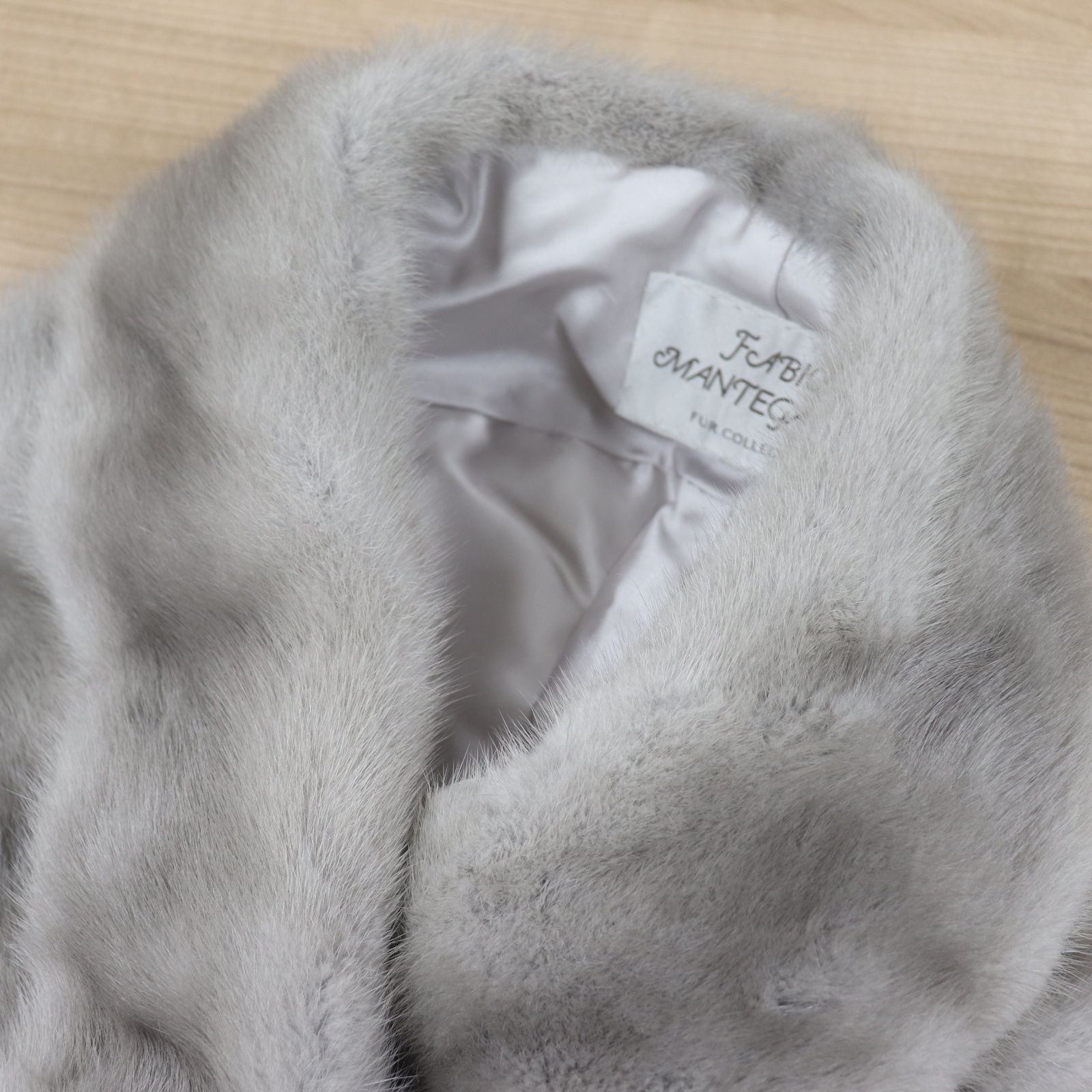 ITXASD4TKGCG 美品 MINK ミンク サファイアミンク M ショール