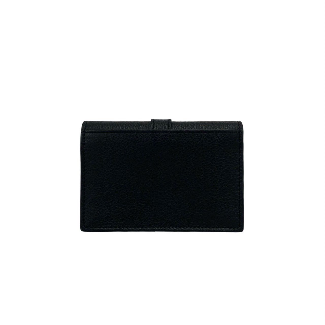 SAINT LAURENT ブラック名刺入れ　新品未使用 ほぼ未使用 YVES SAINT LAURENT イヴ・サンローラン YSL カサンドラ