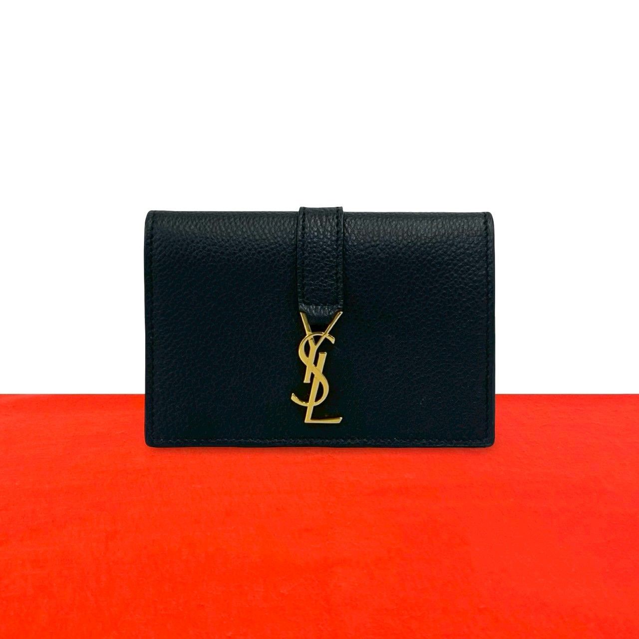 ほぼ未使用 YVES SAINT LAURENT イヴ・サンローラン YSL カサンドラ