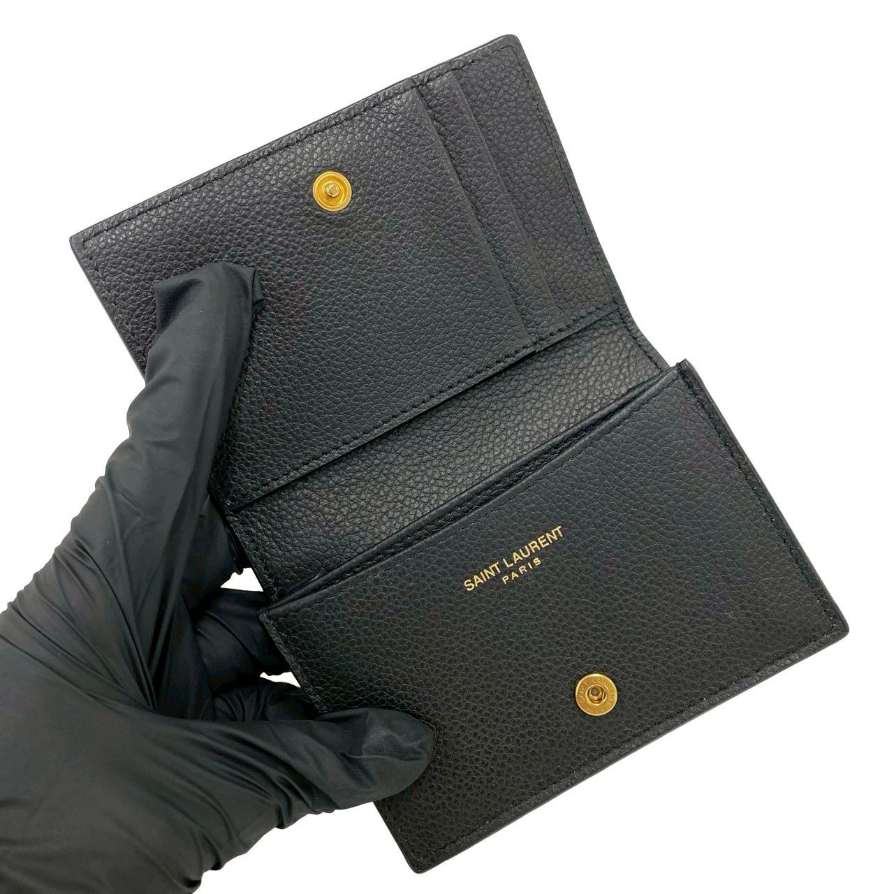 ほぼ未使用 YVES SAINT LAURENT イヴ・サンローラン YSL カサンドラ