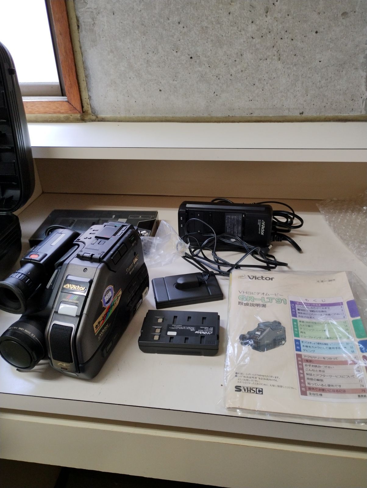 【F4-77】◇中古　Victor Super VHS GR-LT91