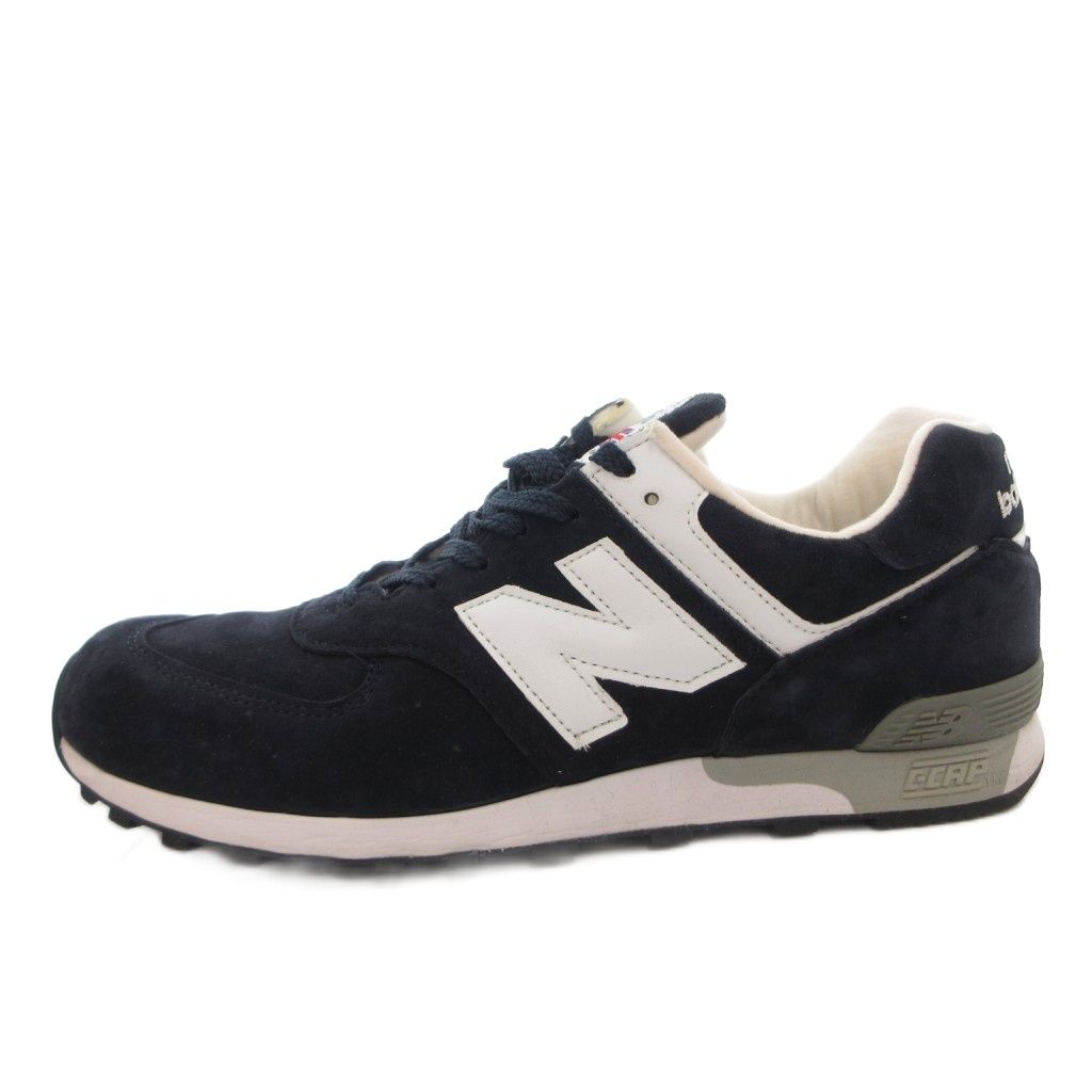ニューバランス NEW BALANCE M576DNW スニーカー シューズ ローカット スエード 27.5 紺 ネイビー /FF