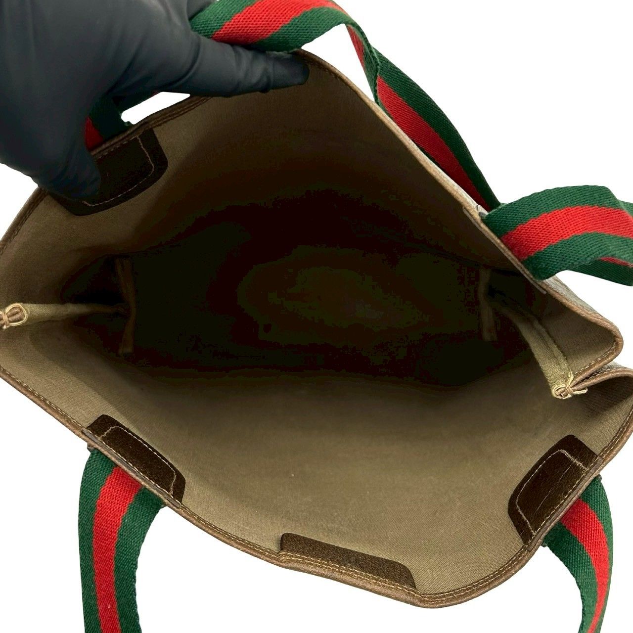 極 美品 GUCCI グッチ オールドグッチ ヴィンテージ シェリーライン GG
