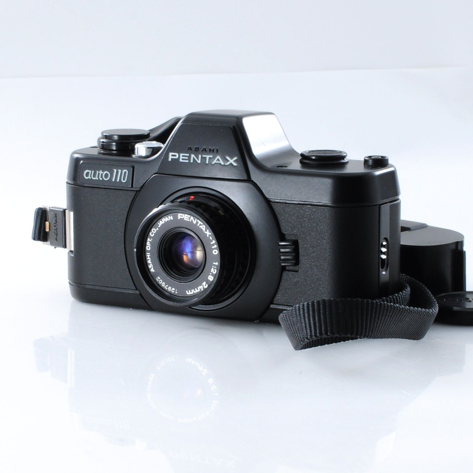 【ペンタックス】PENTAX AUTO110 + 24mm F2.8 フィルムカメラセット #S328A