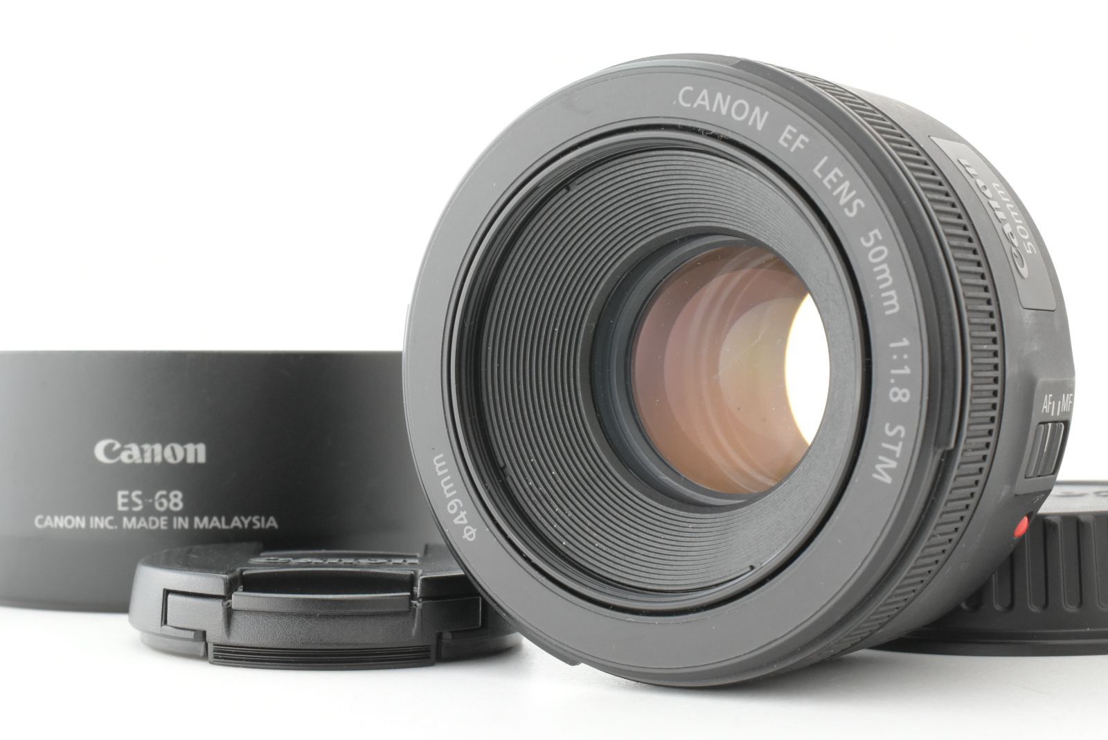美品】Canon EF 50mm f/1.8 STM Lens Standard AF Lens キャノン 