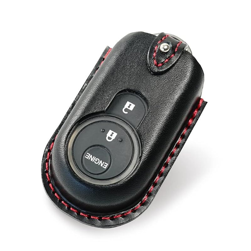 【新品】 [革茶屋] ホンダ互換 N-ONE互換 N-WGN互換 N-BOX互換 用 エンジンスターターケース 本革 キーケース キーカバー hond@a-sbBK2B