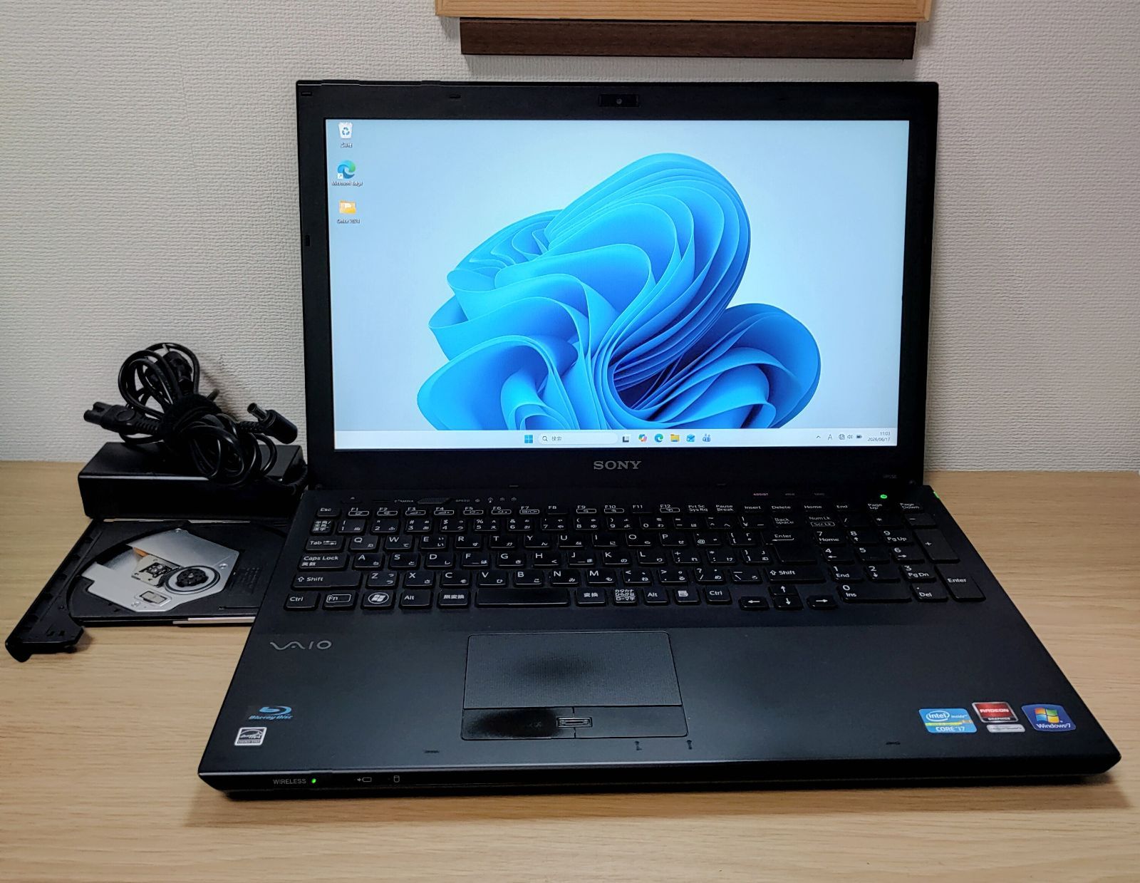 VAIO Corei7 SSD500GB フルHD グラボ付ノートPC - メルカリ