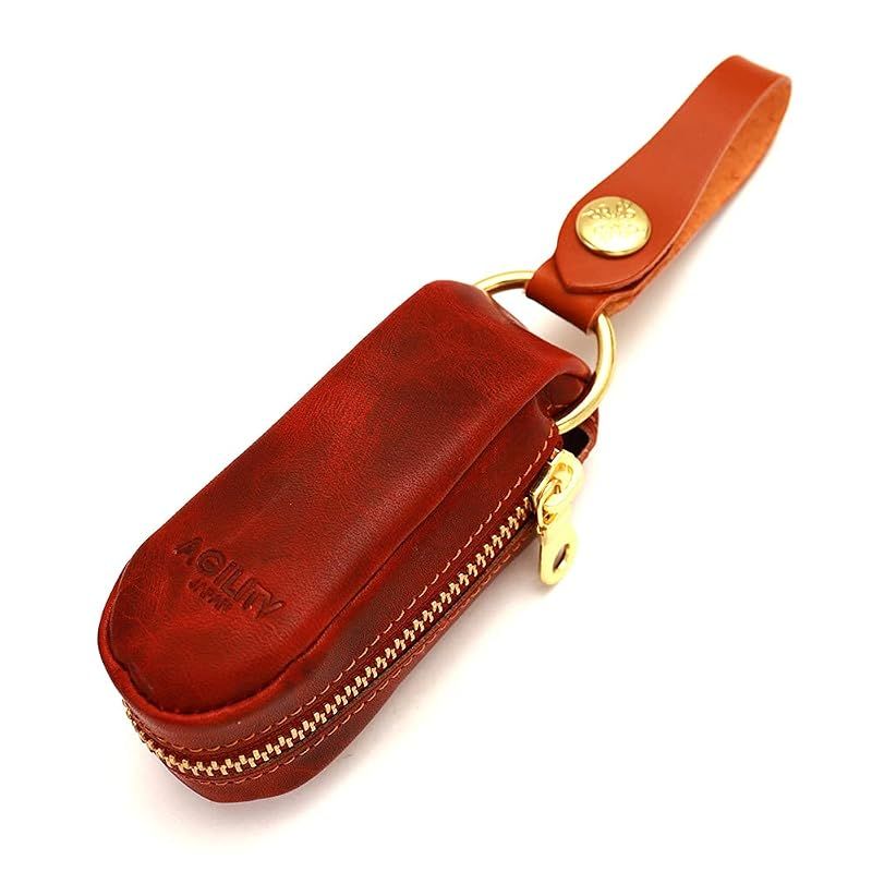 【新品】 [アジリティ] affa アファ『パンセ』(全5色) キップワックス【スマートキー キーケース レザー 革 日本製】/レッド