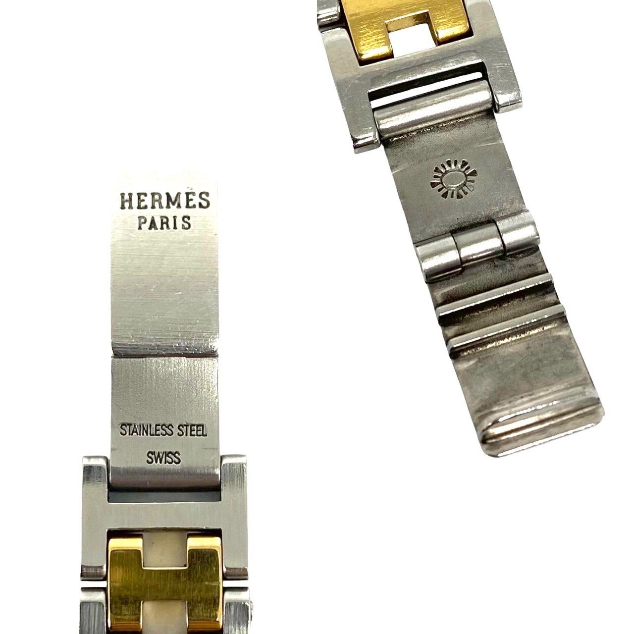 稼働品 極 美品 HERMES エルメス ヴィンテージ ラリー H ロゴ