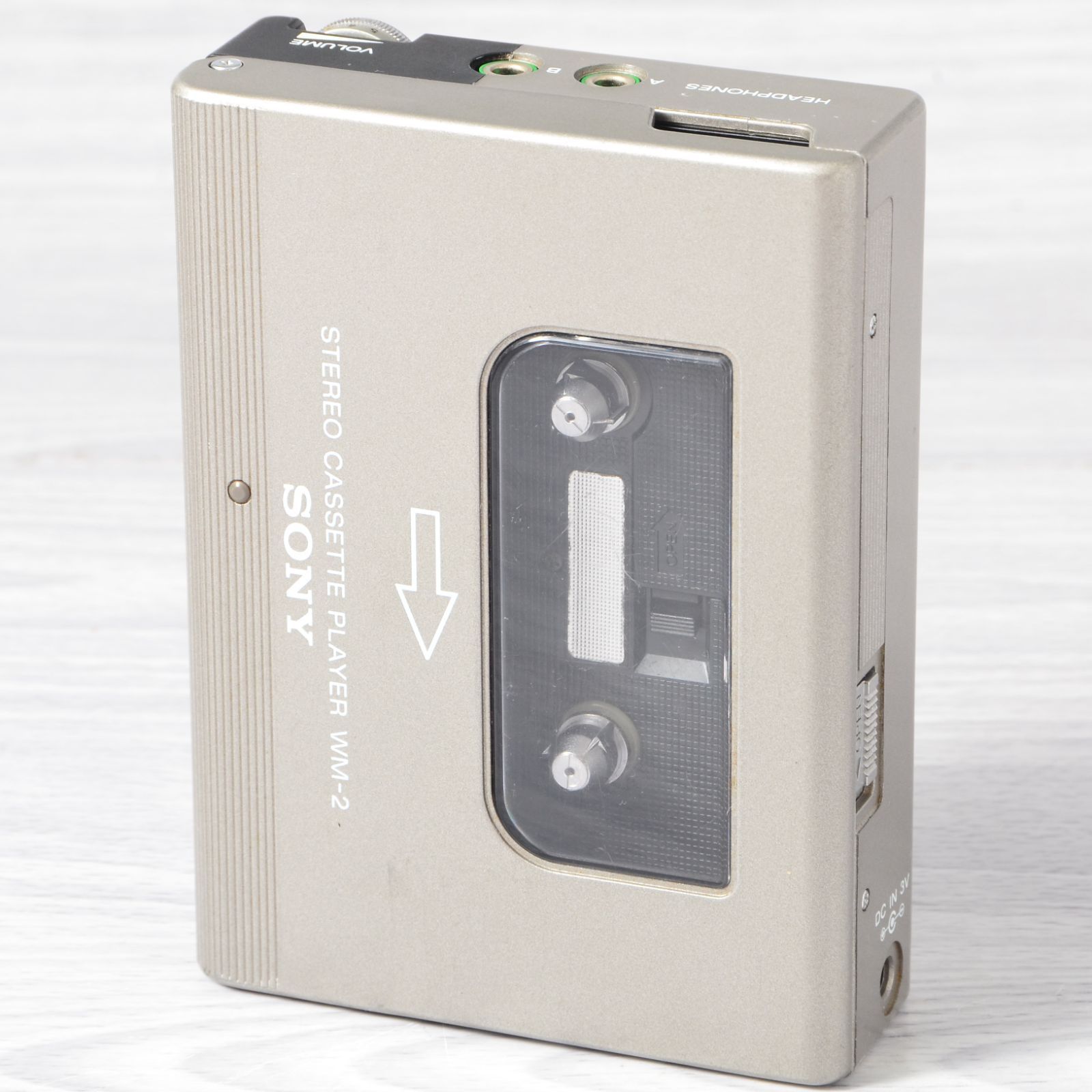 SONY WALKMAN WM-2 カセットウォークマン シルバー 整備済 TY450