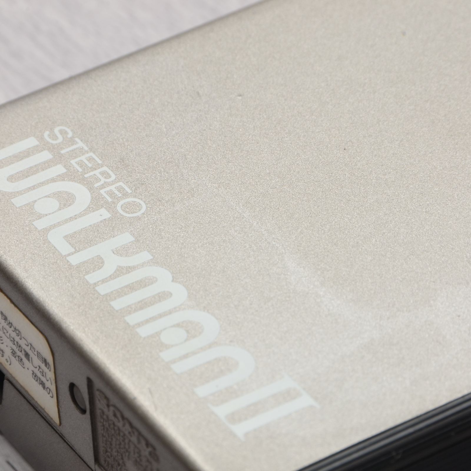 SONY WALKMAN WM-2 カセットウォークマン シルバー 整備済 TY450