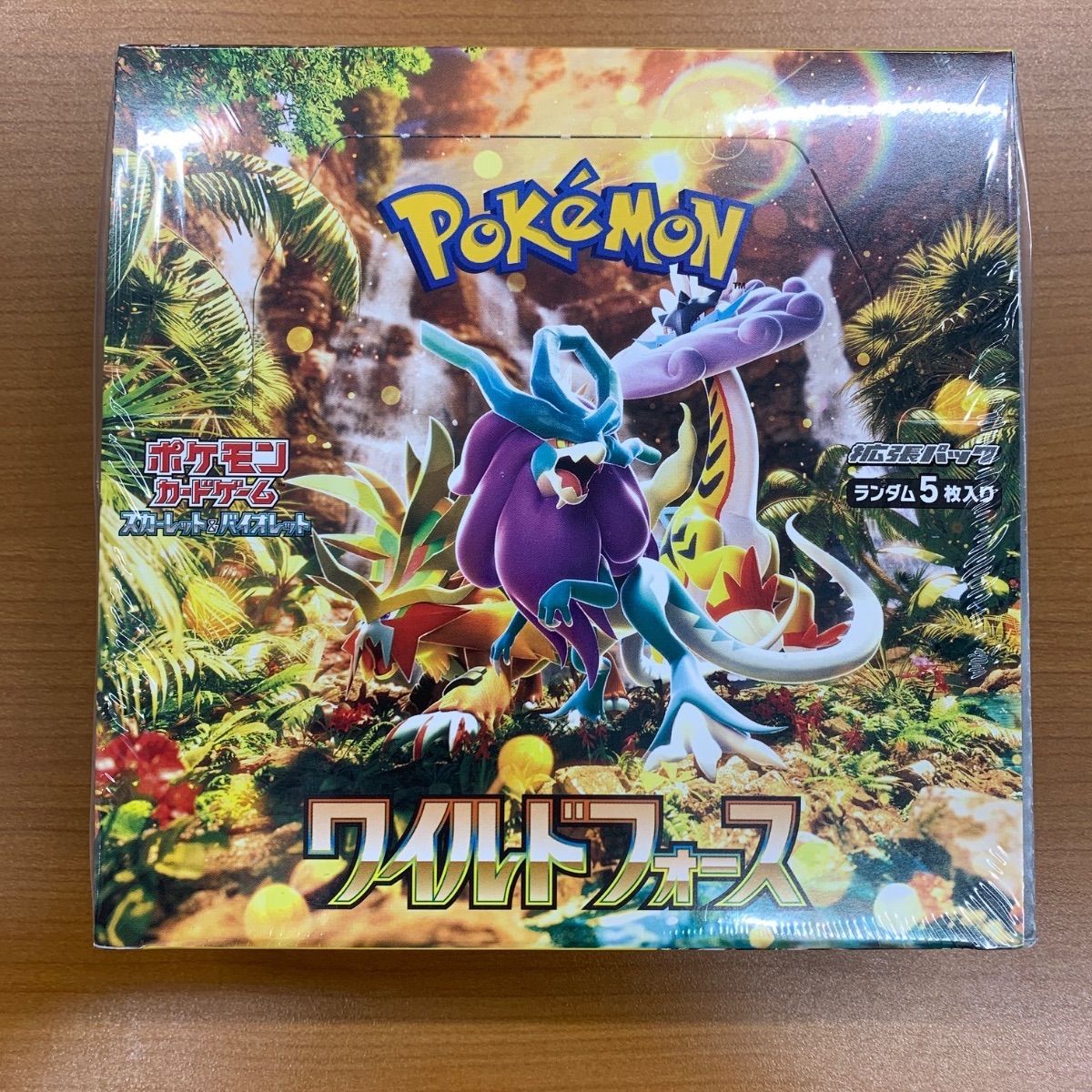 一部箱潰れあり 未開封 シュリンク付き ワイルドフォース BOX ボックス