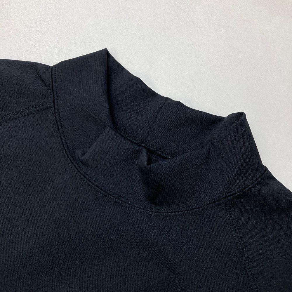 ゴルフ サイズ：XL SLDO. エスルド 長袖モックネックTシャツ ブラック