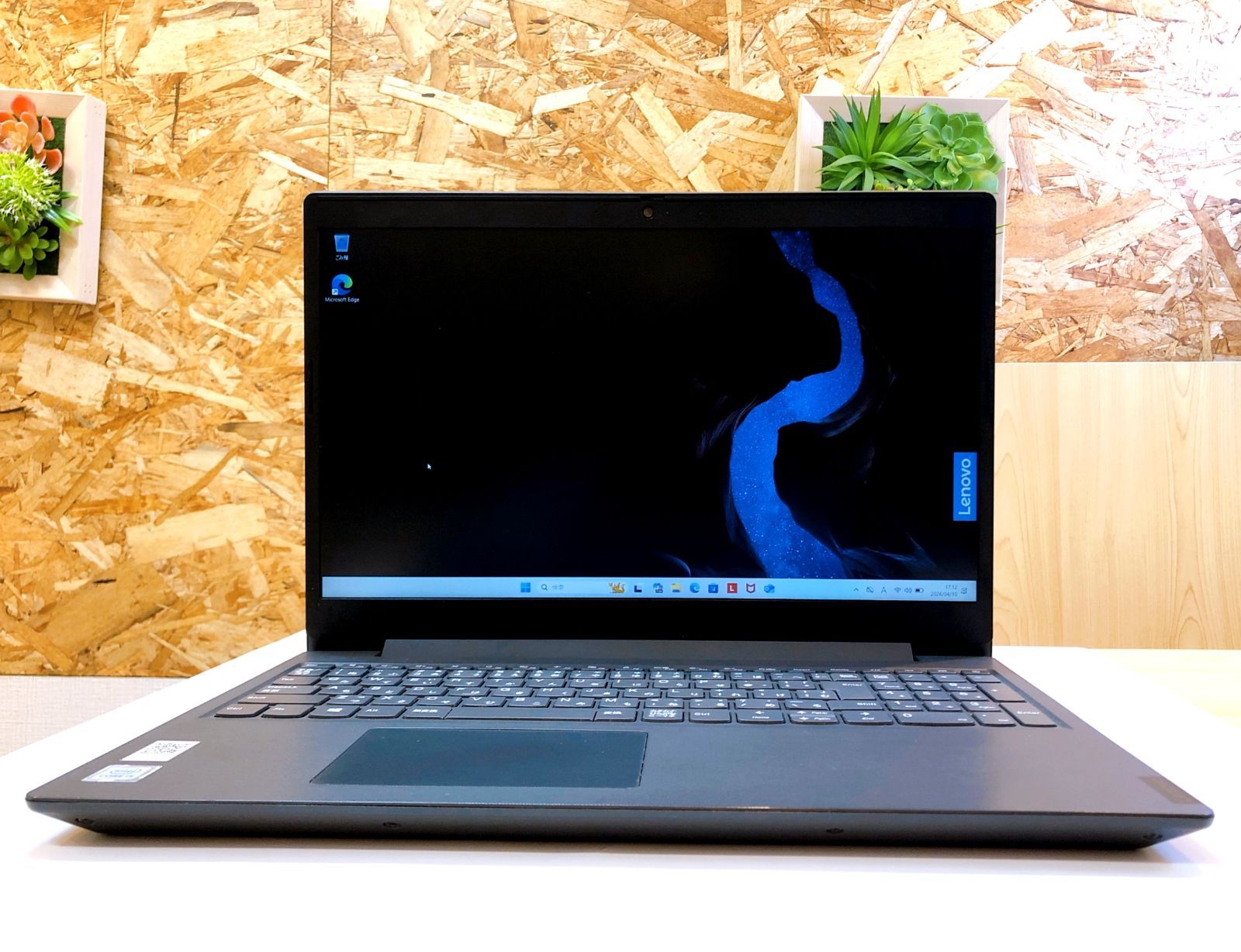 Lenovo V140-15IWL（型番：81K6）初期化済みすぐ使える 4606】レノボ ノートパソコン V140-15IWL 81K6 15.6型 256GB メモリ8GB