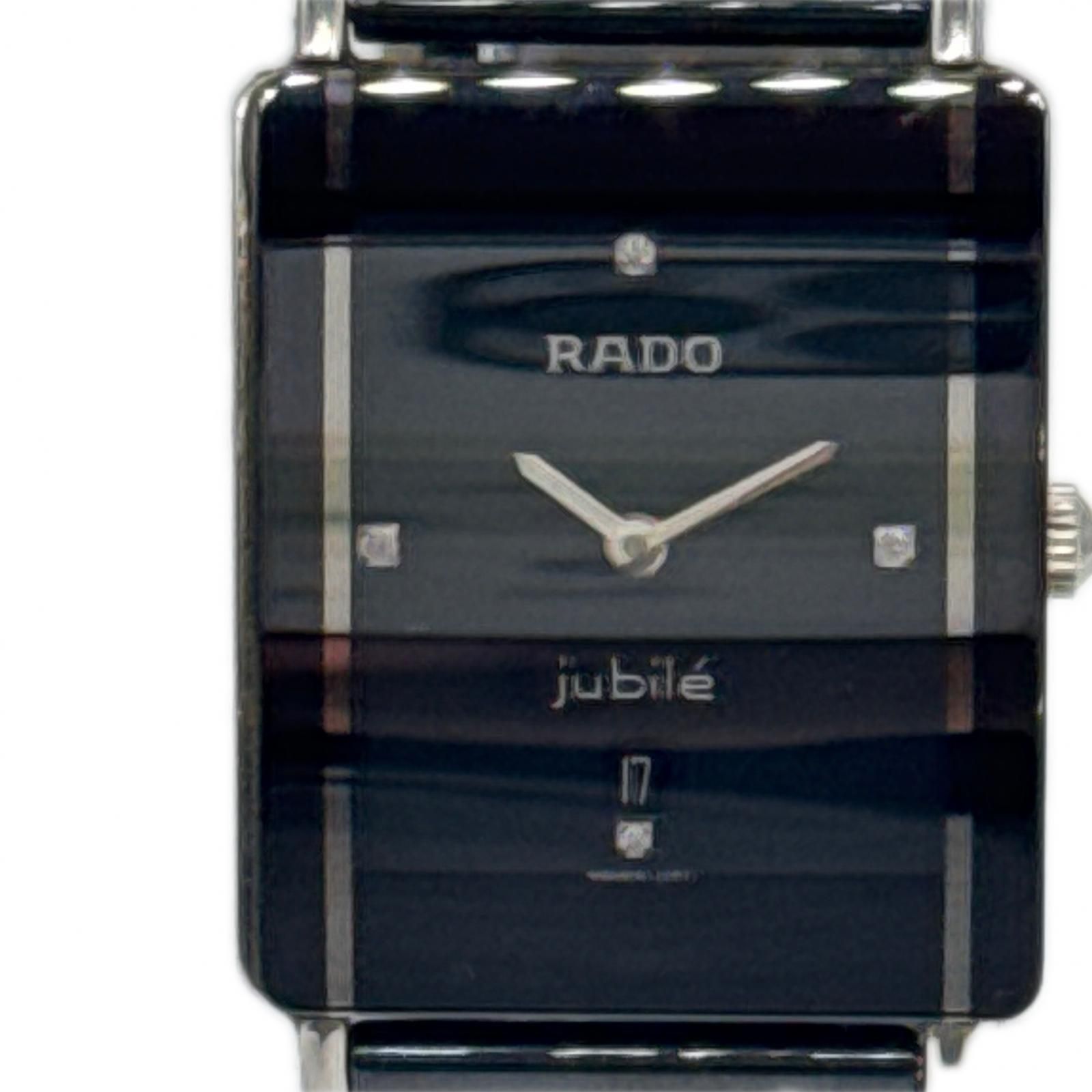 正常可動 RADO ラドー 160.0486.3 腕時計 ファッション小物 03676427 ブラック シルバー メンズ 27,300円