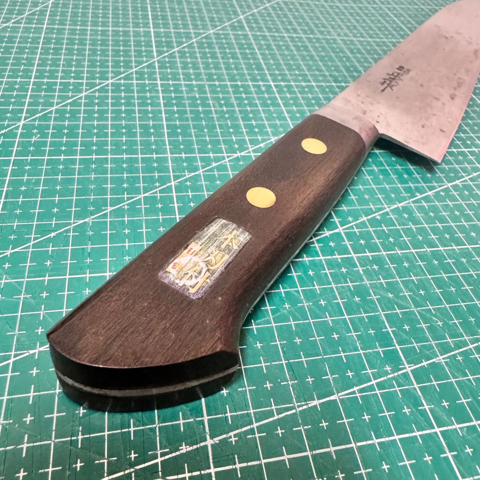 職人研ぎ済☆正広作☆牛刀☆240mm☆日本鋼☆右利き用☆片刃☆日本製