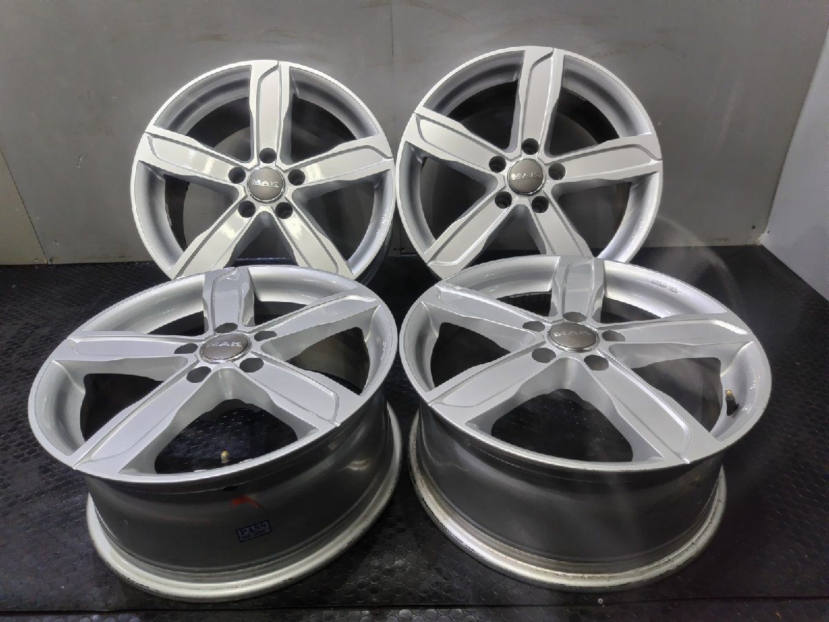 阿部商会 MAK STADT マック シュタッド 17インチ 4本 7.5J5HPCD112+36 