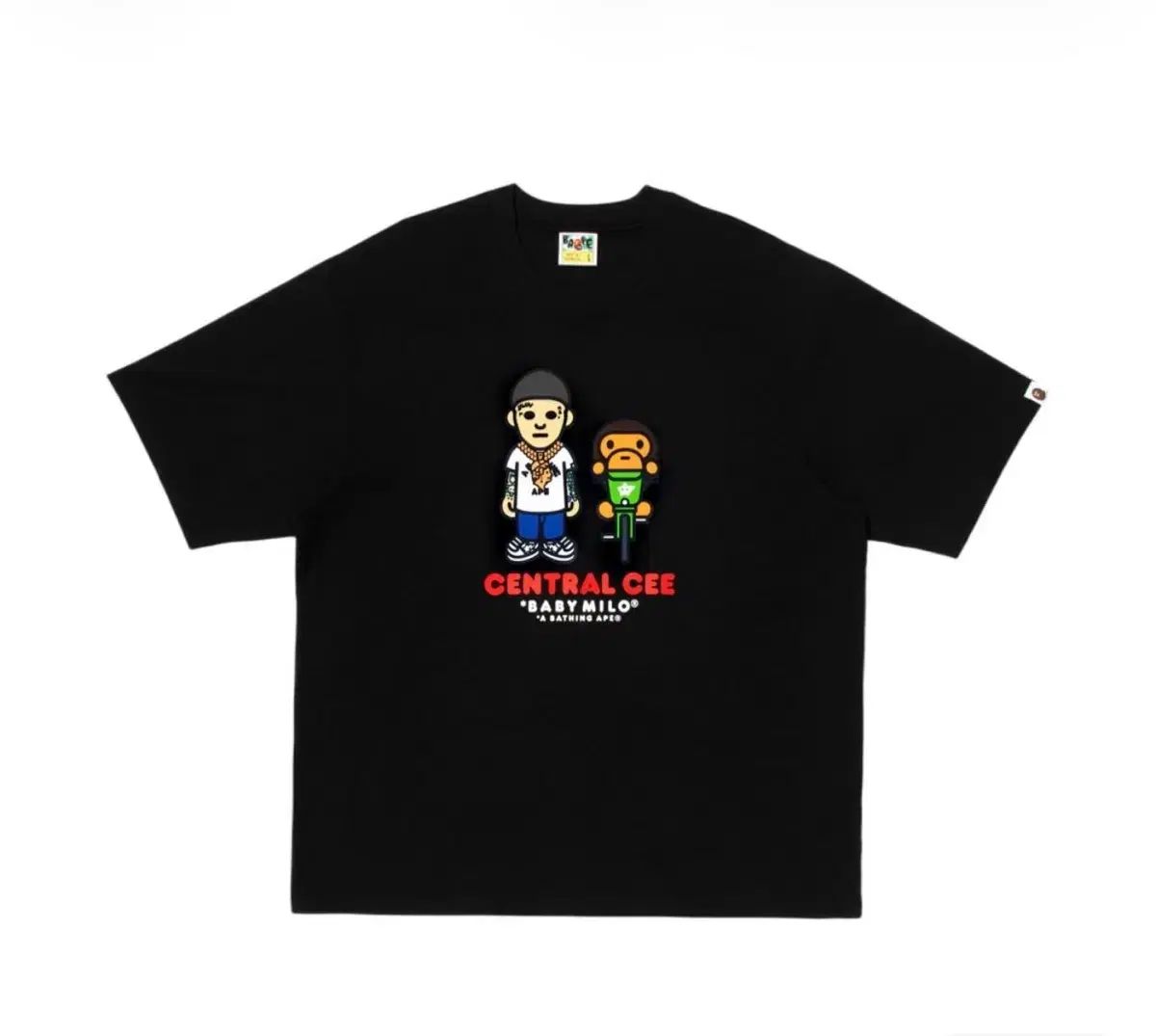 A BATHING APE アベイシングエイプ セントラル半袖 XL