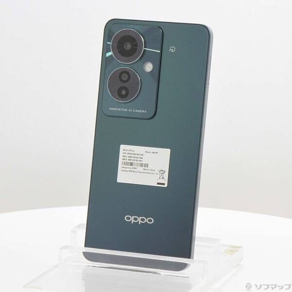 ソフマップ 〔中古品〕 OPPO Reno11 A 128GB ダークグリーン YMOPRENO11A Y!mobile SIMフリー【258】