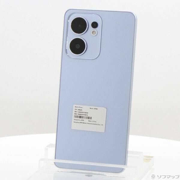 ソフマップ 〔中古品〕 OPPO Reno13 A 128GB アイスブルー OPG05 UQ mobile SIMフリー【262】