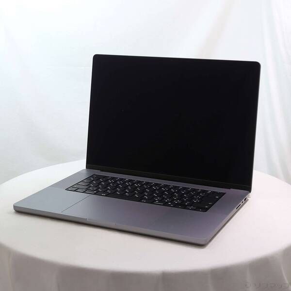 ソフマップ 〔中古品〕 MacBook Pro 16.2-inch Late-2021 MK183J／A Apple M1 Pro 10コアCPU_16コアGPU 16GB SSD512GB スペースグレイ 〔26.3 Tahoe〕【258】