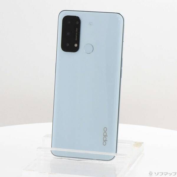 ソフマップ 〔中古品〕 Reno5 A 128GB アイスブルー A103OP Y!mobile SIMフリー【269】