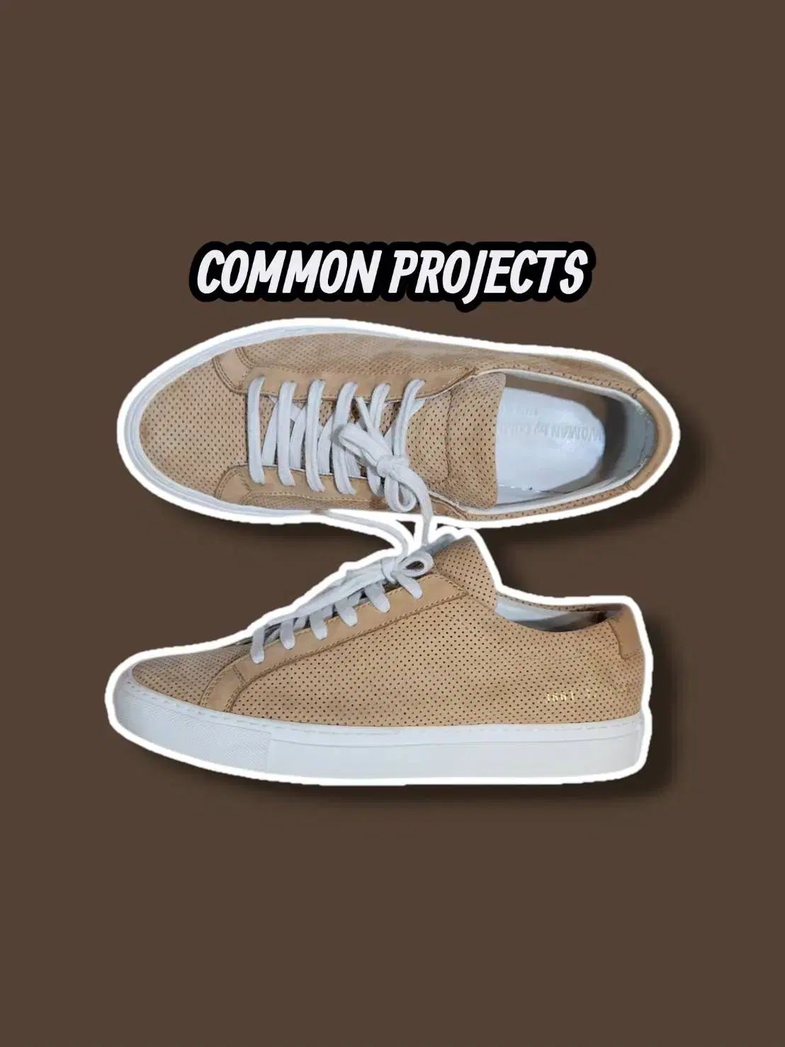 37/240/ COMMON PROJECTS コモンプロジェクツ アキレス ロー エンブロイダリー スニーカー /0617