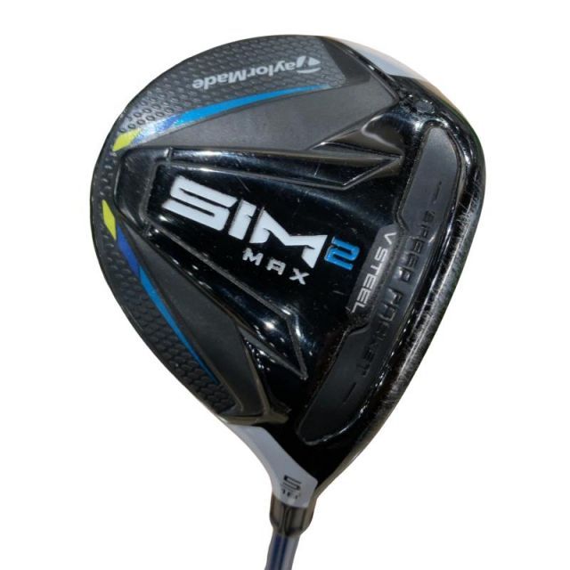 【中古】 テーラーメイド SIM2 MAX 5W フェアウェイウッド FW リシャフト (フレックスその他) メンズ 男性用 右利き 右用 Cランク ゴルフクラブ