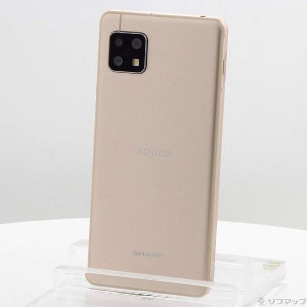 ソフマップ 〔中古品〕 AQUOS sense5G 64GB ライトカッパー SH-M17 楽天 SIMフリー【276】