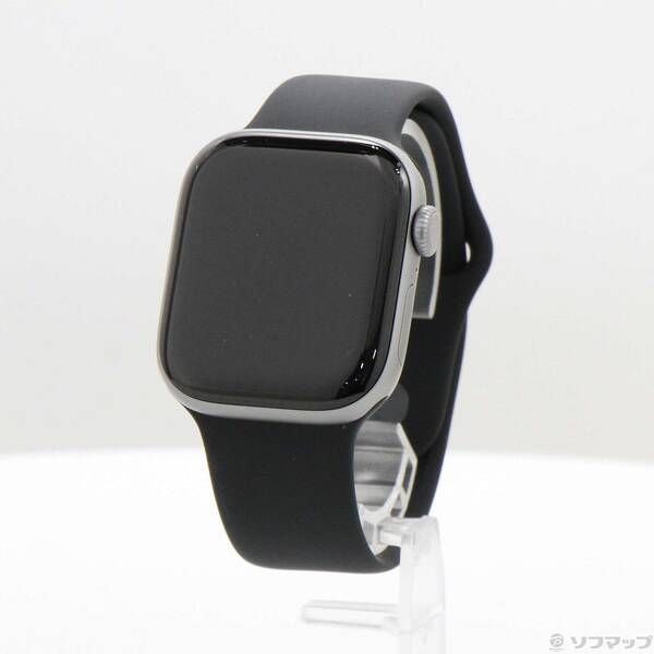 ソフマップ 〔中古品〕 Apple Watch Series 11 GPS + Cellular 42mm スペースグレイアルミニウムケース ブラックスポーツバンド【262】