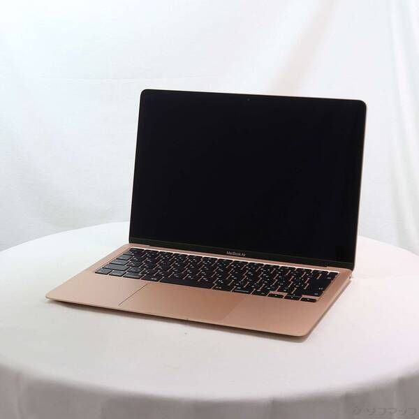 ソフマップ 〔中古品〕 MacBook Air 13.3-inch Late-2020 MGND3J／A Apple M1 8コアCPU_7コアGPU 8GB SSD256GB ゴールド 〔26.3 Tahoe〕【295】