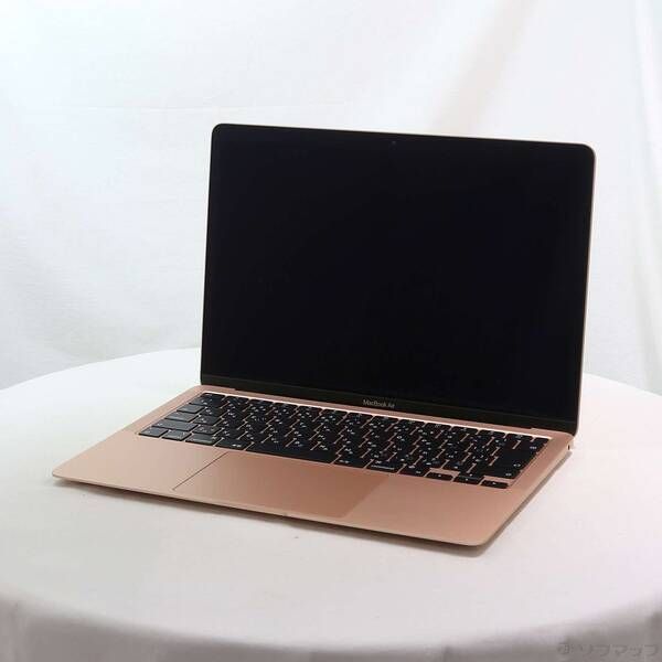 ソフマップ 〔中古品〕 MacBook Air 13.3-inch Late-2020 MGND3J／A Apple M1 8コアCPU_7コアGPU 8GB SSD256GB ゴールド 〔26.3 Tahoe〕【295】