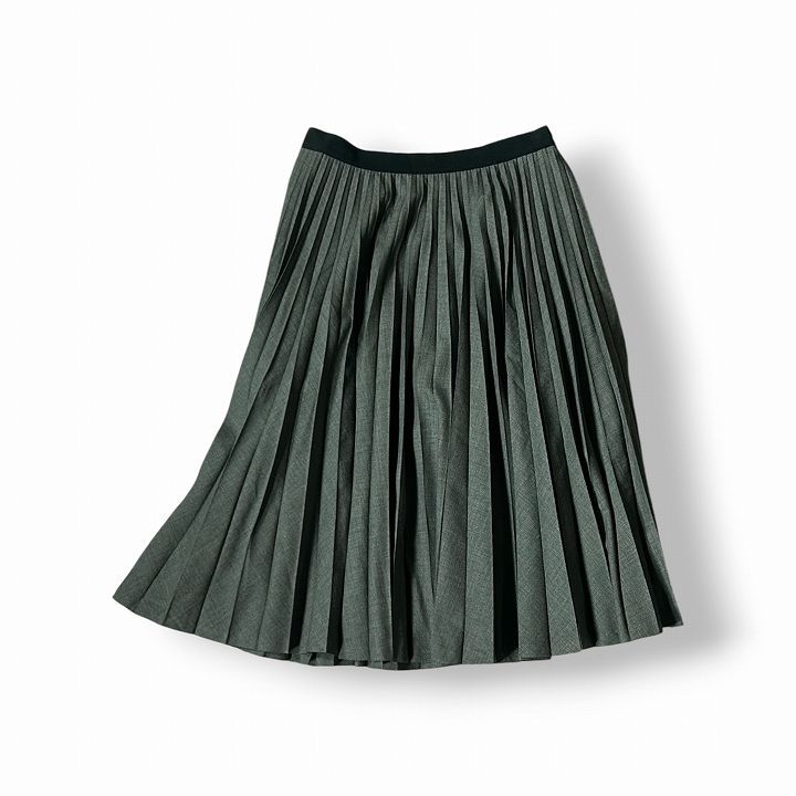 MARGARET HOWELL マーガレットハウエル FOX BROTHERS ウールプリーツスカート [45F2501] 14,925円
