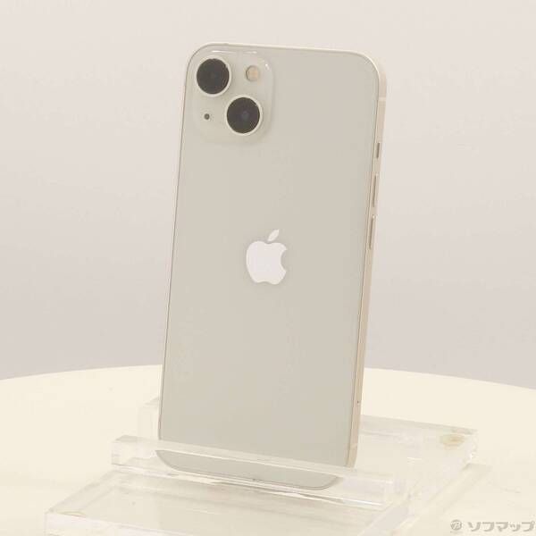 ソフマップ 〔中古品〕 iPhone13 128GB スターライト MLND3J／A SIMフリー【258】