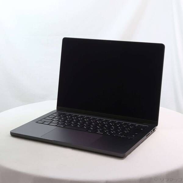 ソフマップ 〔中古品〕 MacBook Pro 14.2-inch Late-2023 MRX33J／A Apple M3 Pro 11コアCPU_14コアGPU 18GB SSD512GB スペースブラック 〔26.3 Tahoe〕【262】