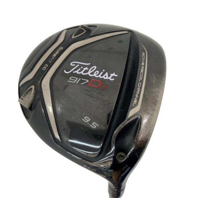 【中古】 タイトリスト 917 D2 9.5° ドライバー DR Titleist Speeder 517 (フレックスS) メンズ 男性用 右利き 右用 Cランク ゴルフクラブ