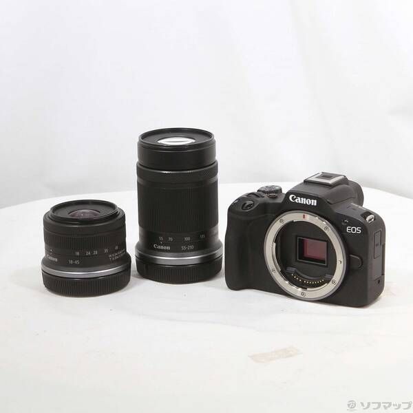 ソフマップ 〔中古品〕 EOS R50 ダブルズームキット ブラック【348】