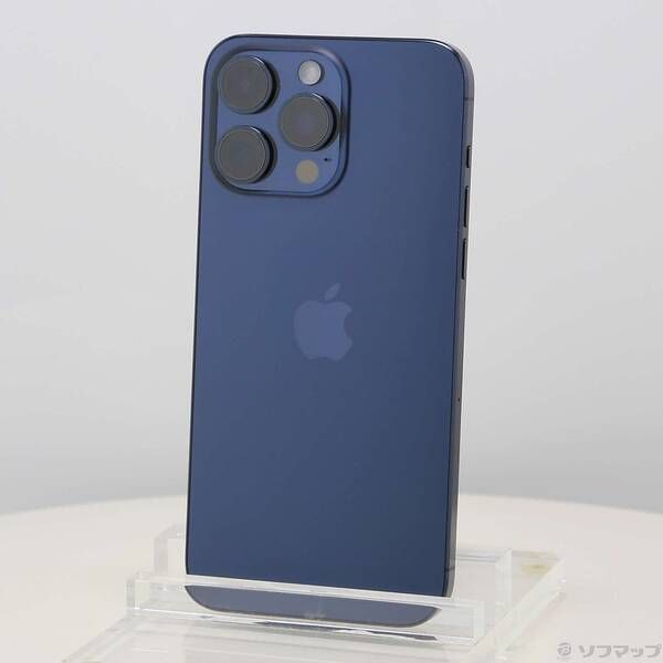 ソフマップ 〔中古品〕 iPhone15 Pro Max 256GB ブルーチタニウム MU6T3J／A SIMフリー【262】