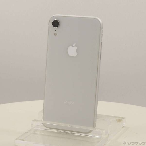 iPhone XR 64GB ホワイト SIMフリー 中古 - メルカリ
