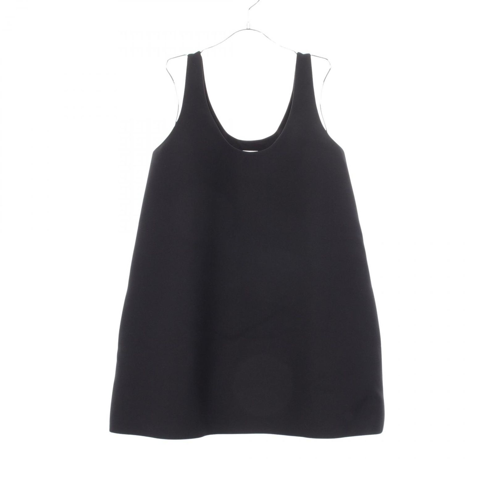 ディオール Dior ワンピース チュニック ブラック ウール シルク チュニックワンピース レディース Used A