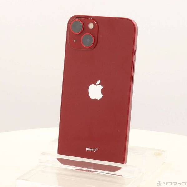 ソフマップ 〔中古品〕 iPhone13 256GB プロダクトレッド MLNL3J／A SIMフリー【258】
